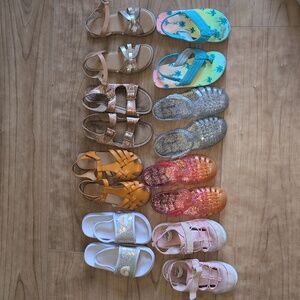 Sz 12 Summer Shoe Bundle 8 Pair